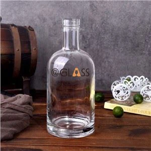 Tómar gler gin flöskur